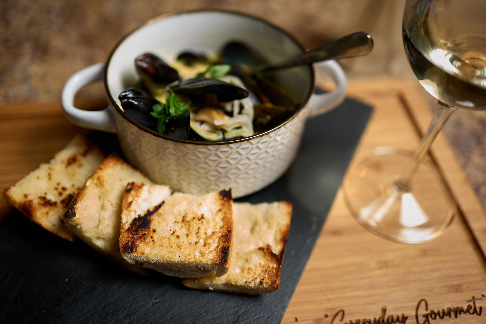 Mussels in Sauce