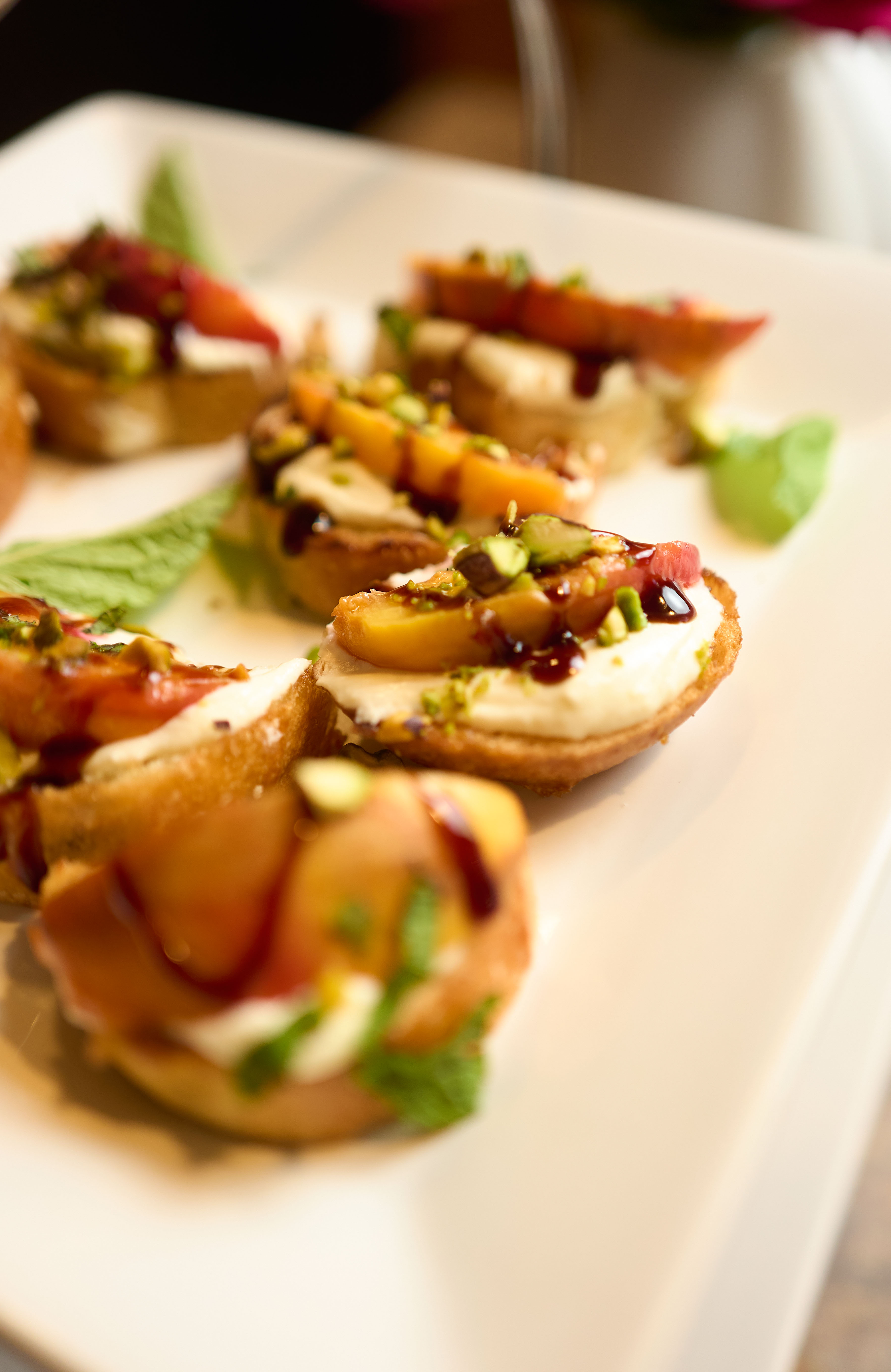 Yassa & Whipped Feta Crostini