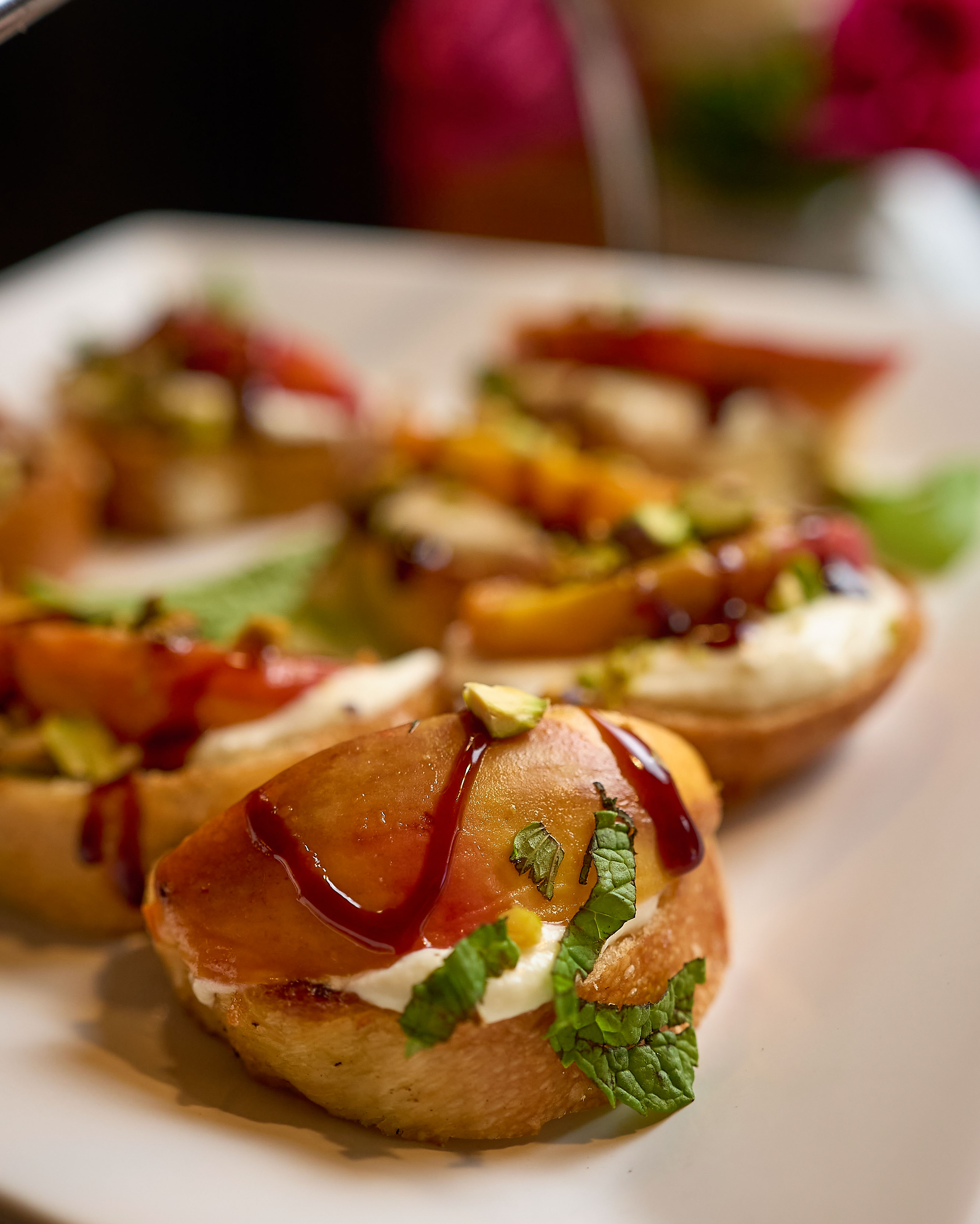 Yassa & Whipped Feta Crostini